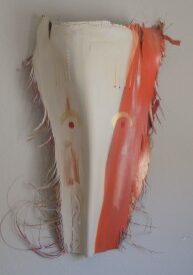 cream and orange